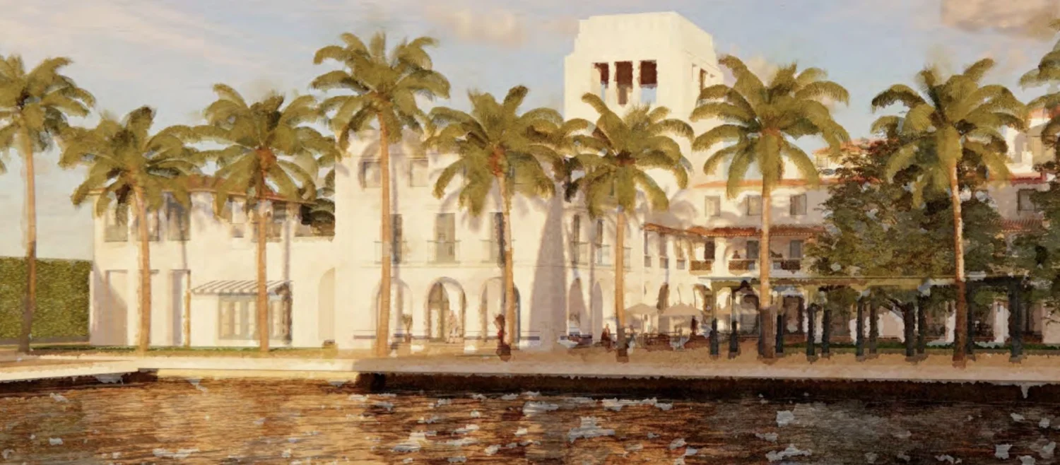 South End charrette rendering for Palm Beach, Florida